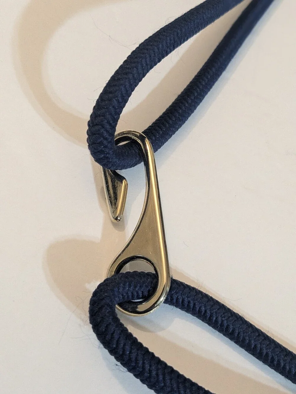 Gladiator Style Medallion Vintage Stretch Rope Cord Navy Belt